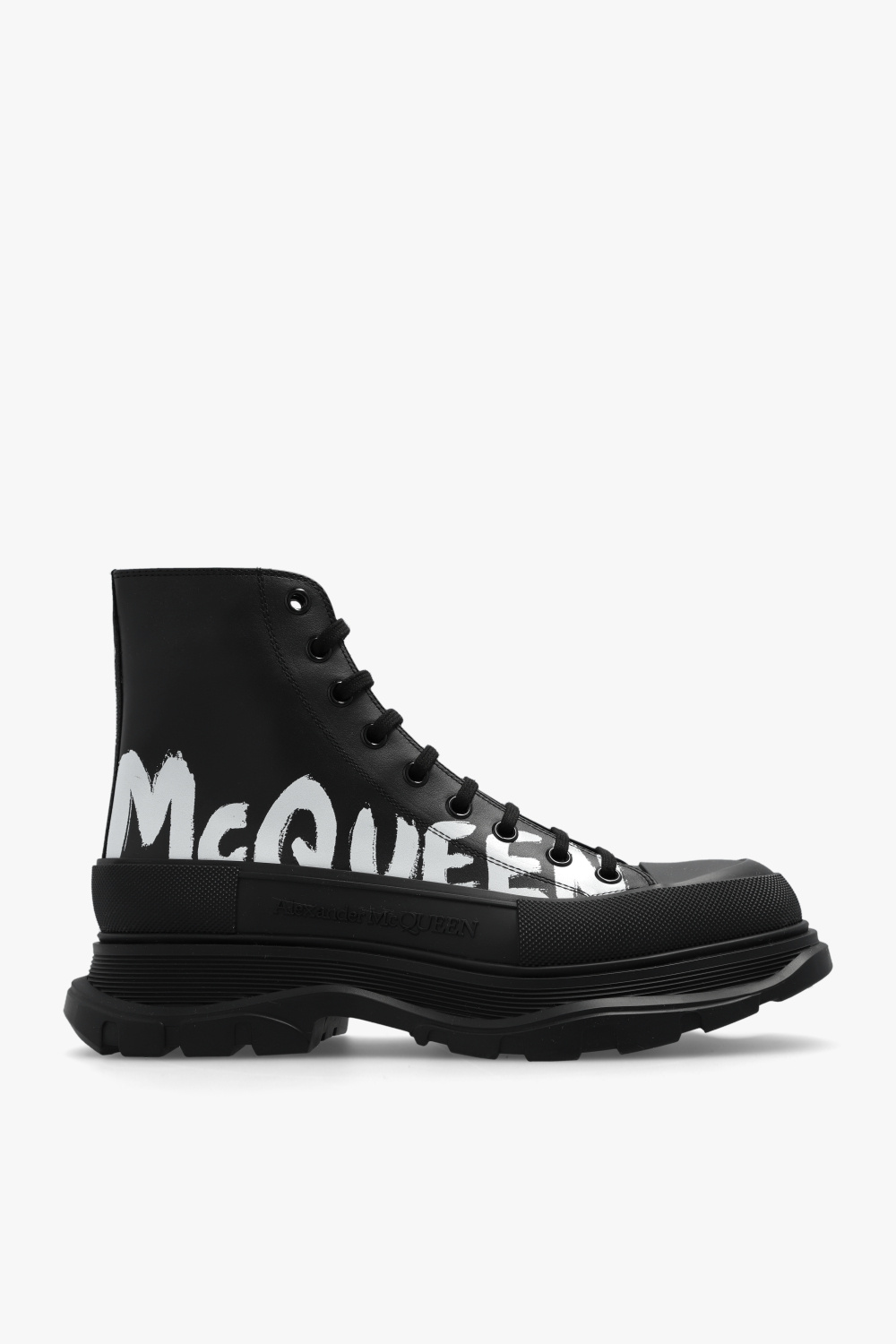 alexander mcqueen Black Platform boots with logo Alexander McQueen Tgkb5Shops Sweden